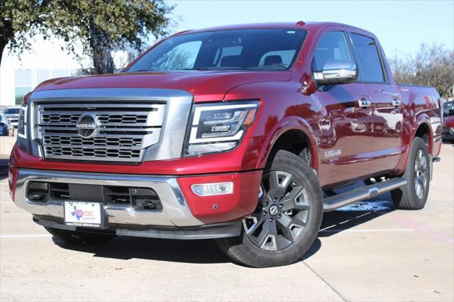 used 2021 Nissan Titan car, priced at $40,901