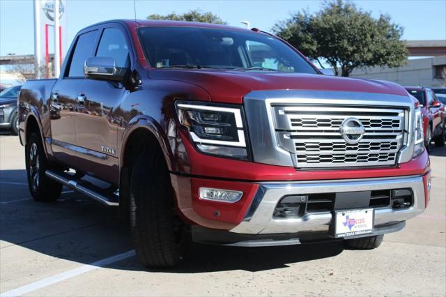 used 2021 Nissan Titan car, priced at $40,901