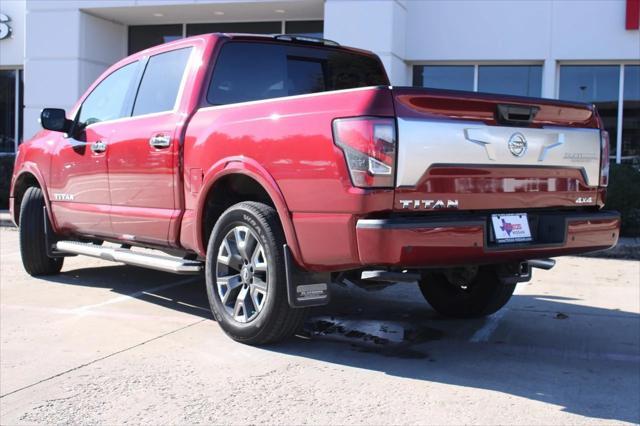 used 2021 Nissan Titan car, priced at $40,901