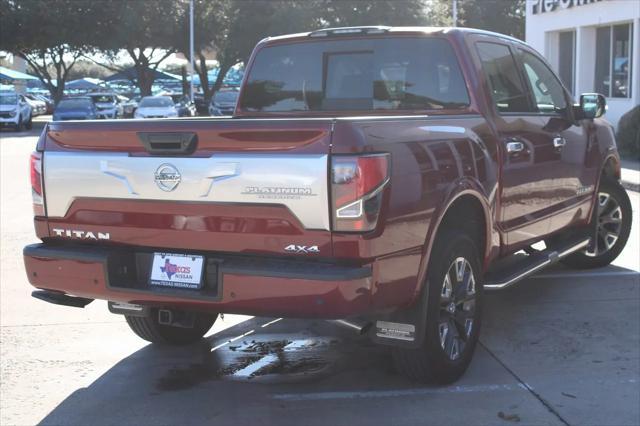 used 2021 Nissan Titan car, priced at $40,901