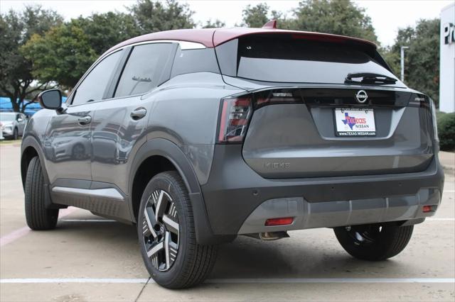 new 2025 Nissan Kicks car, priced at $25,825