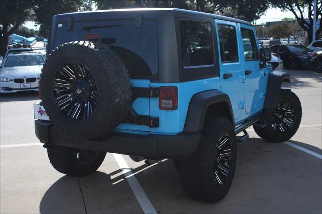 used 2018 Jeep Wrangler JK Unlimited car, priced at $25,901