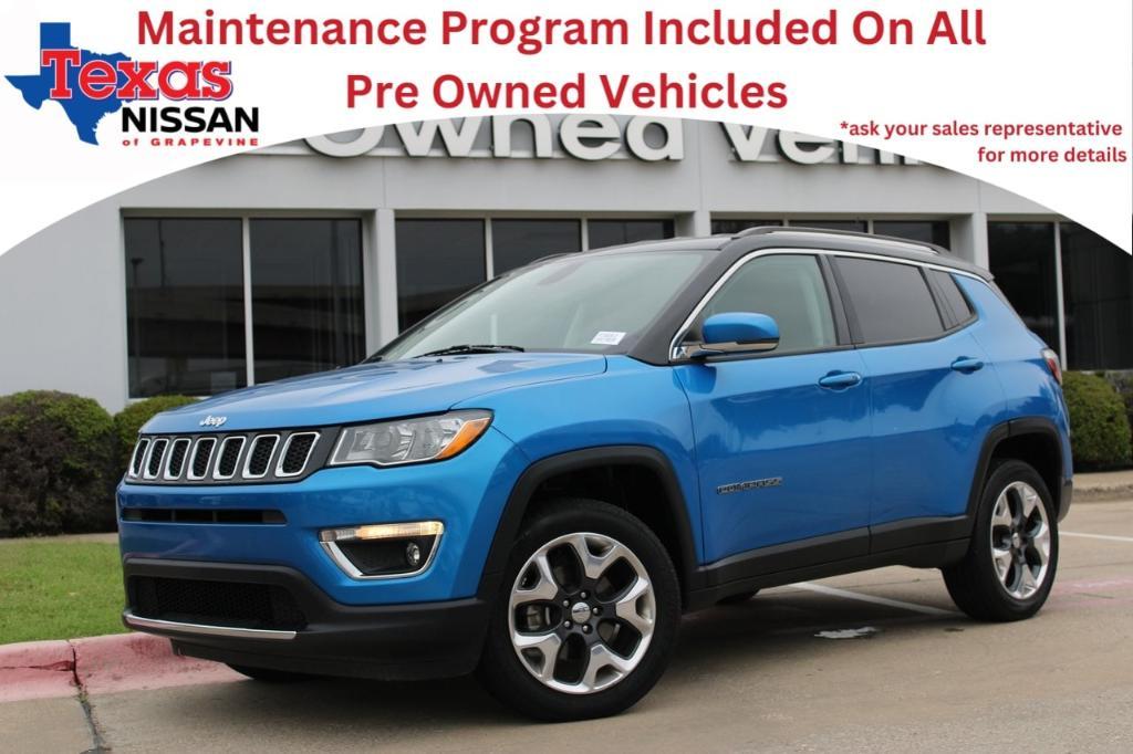 used 2018 Jeep Compass car, priced at $18,101