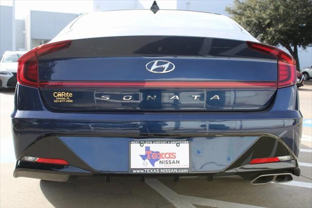 used 2021 Hyundai Sonata car, priced at $17,901