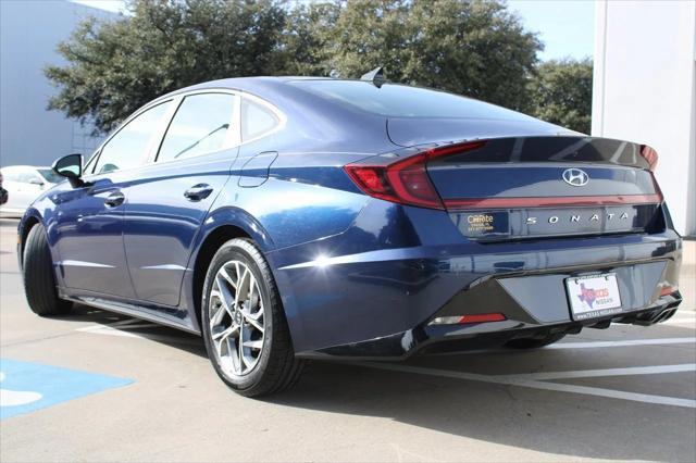 used 2021 Hyundai Sonata car, priced at $17,901