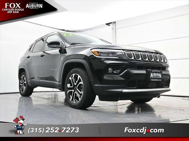 used 2022 Jeep Compass car, priced at $24,995