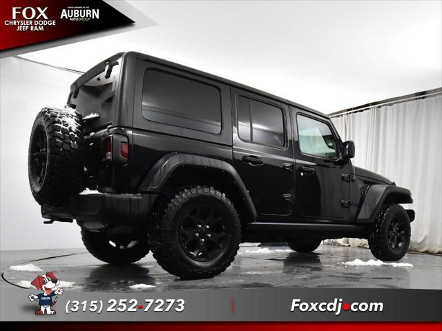 used 2021 Jeep Wrangler Unlimited car, priced at $30,995