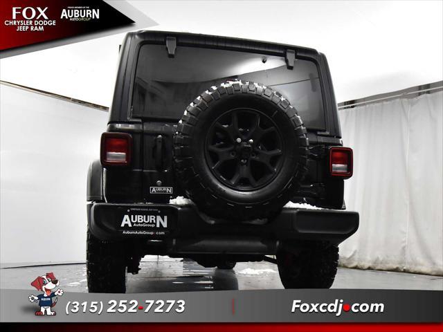 used 2021 Jeep Wrangler Unlimited car, priced at $30,995