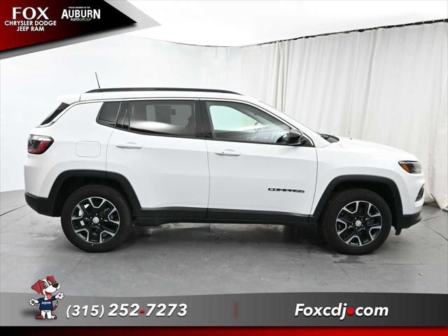 used 2022 Jeep Compass car, priced at $22,495