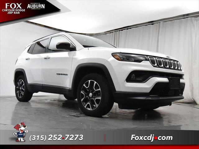 used 2022 Jeep Compass car, priced at $22,495