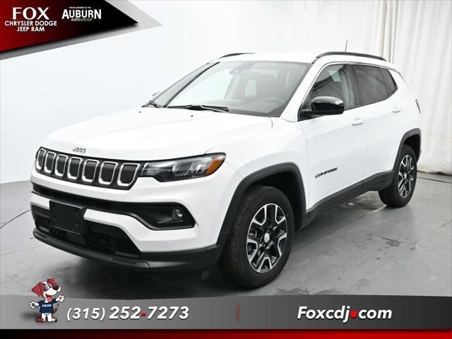 used 2022 Jeep Compass car, priced at $22,495