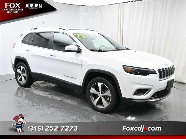 used 2021 Jeep Cherokee car, priced at $24,995