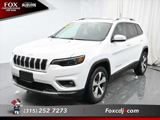 used 2021 Jeep Cherokee car, priced at $24,995