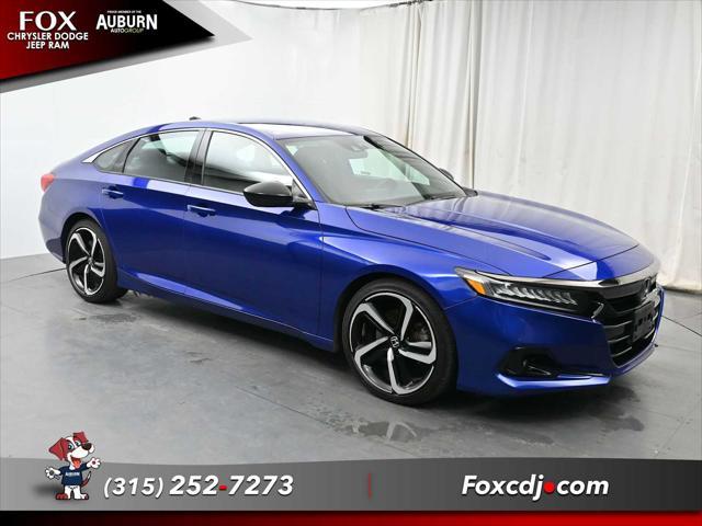 used 2021 Honda Accord car, priced at $24,995