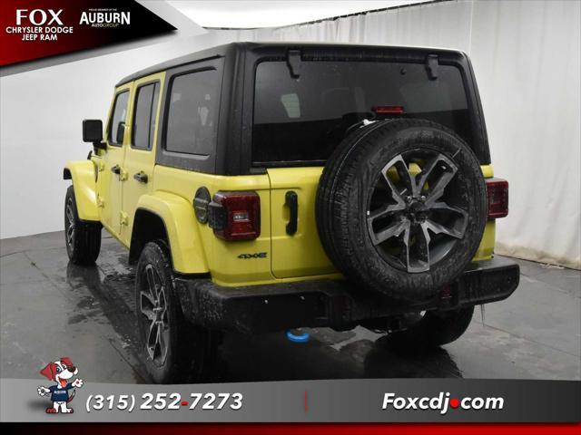 new 2024 Jeep Wrangler 4xe car, priced at $58,363