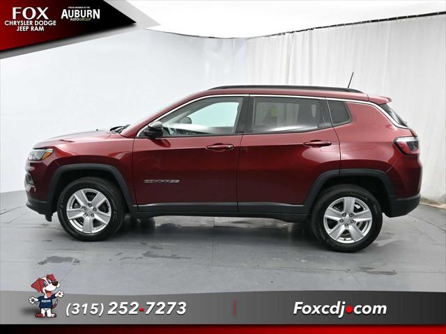 used 2022 Jeep Compass car, priced at $23,495