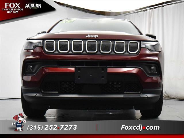 used 2022 Jeep Compass car, priced at $23,495