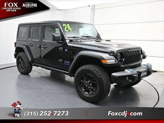 used 2024 Jeep Wrangler 4xe car, priced at $38,495