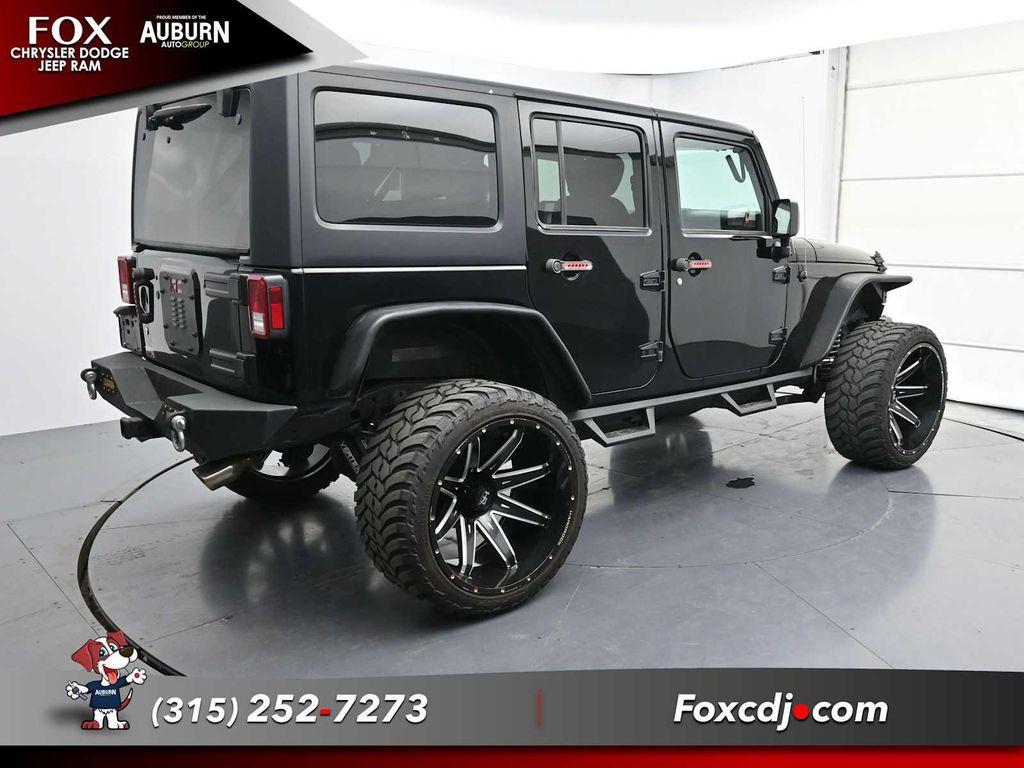 used 2016 Jeep Wrangler Unlimited car, priced at $20,995