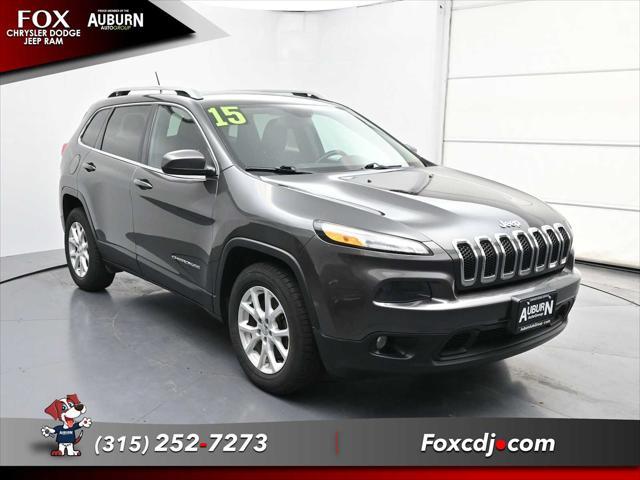 used 2015 Jeep Cherokee car, priced at $12,995