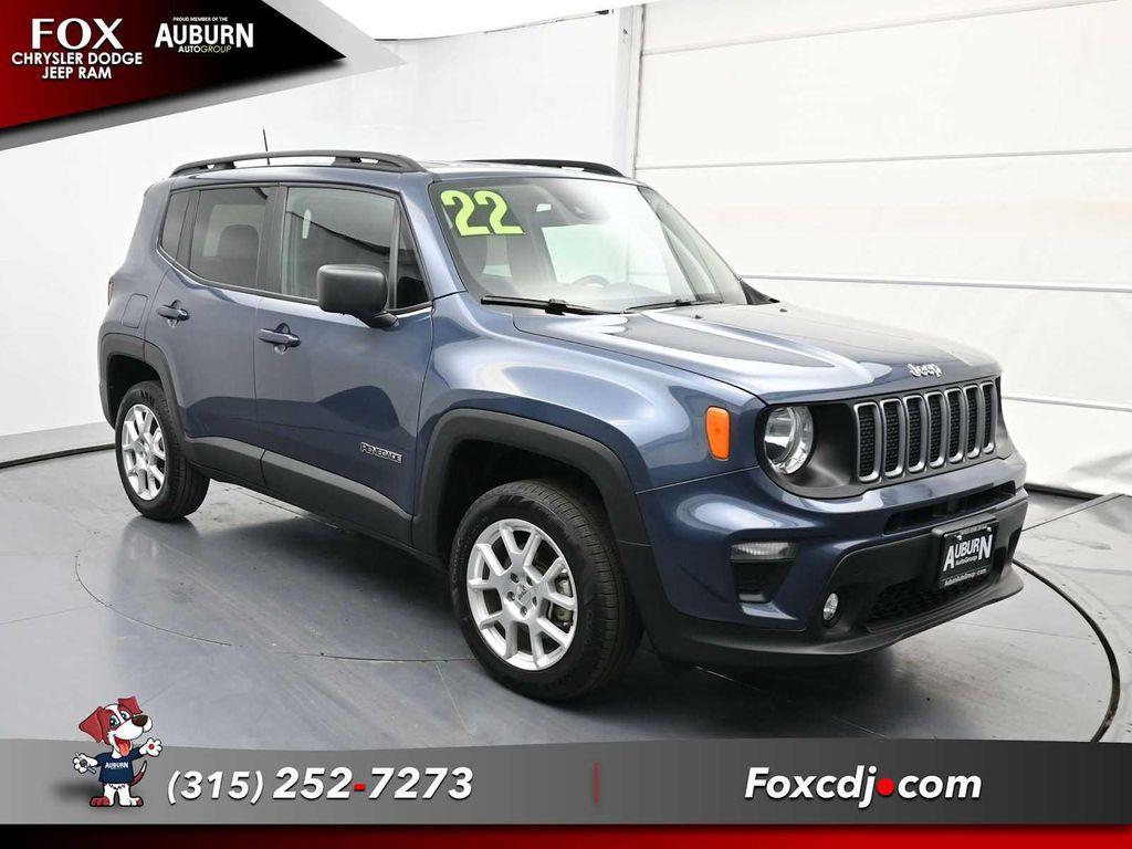 used 2022 Jeep Renegade car, priced at $21,495