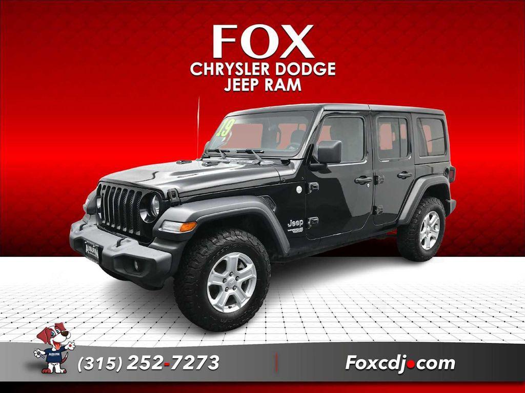 used 2019 Jeep Wrangler Unlimited car, priced at $22,995