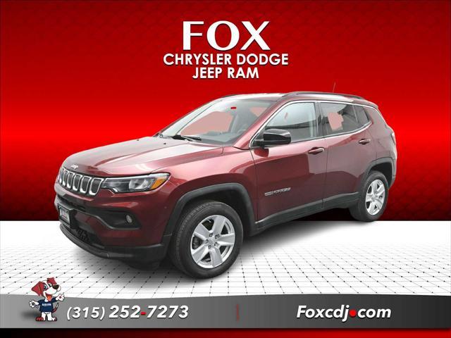 used 2022 Jeep Compass car, priced at $23,995