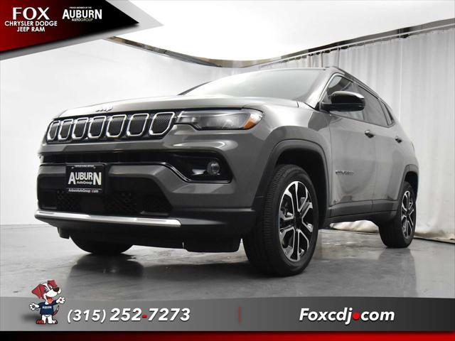 used 2022 Jeep Compass car, priced at $23,995