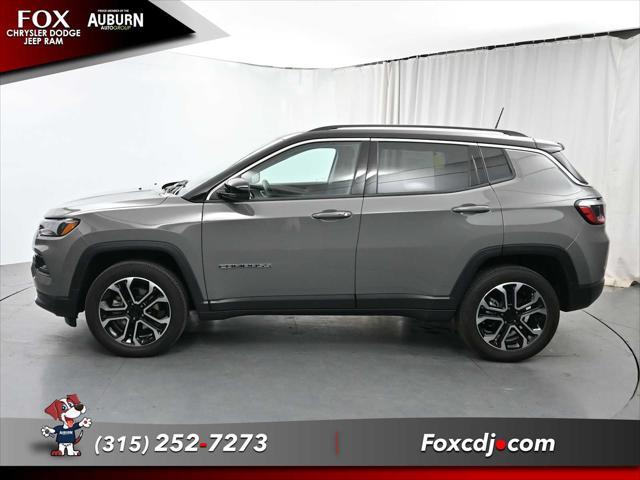 used 2022 Jeep Compass car, priced at $23,995