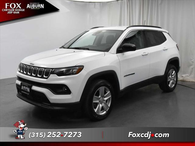 used 2022 Jeep Compass car, priced at $21,495