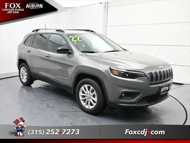 used 2022 Jeep Cherokee car, priced at $24,995