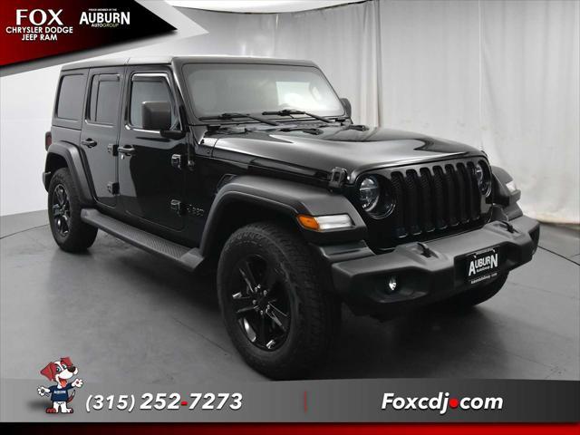 used 2021 Jeep Wrangler Unlimited car, priced at $34,995