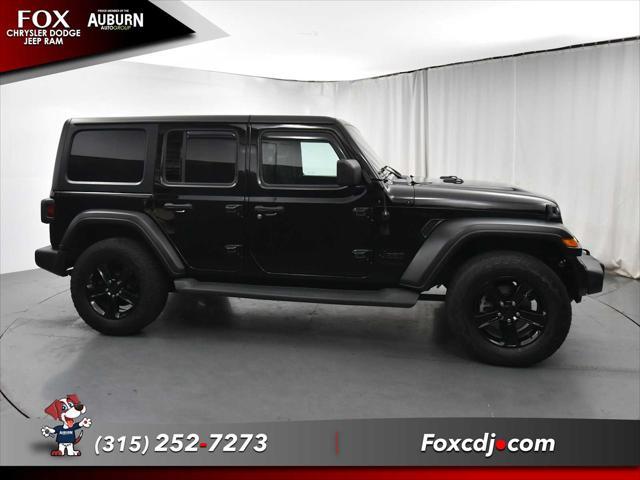 used 2021 Jeep Wrangler Unlimited car, priced at $34,995