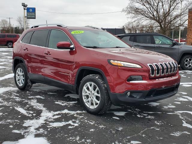 used 2017 Jeep Cherokee car, priced at $13,489