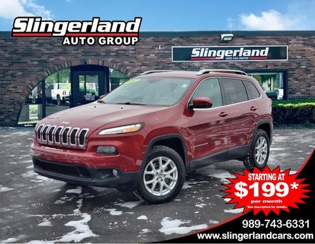 used 2017 Jeep Cherokee car, priced at $13,489