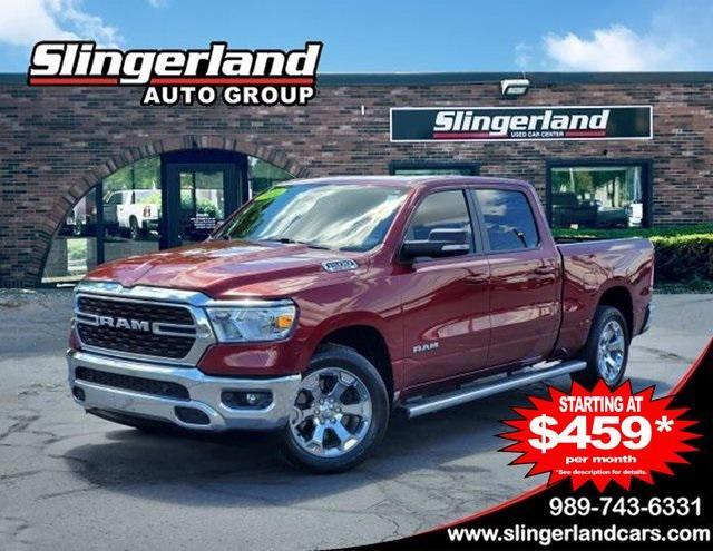 used 2022 Ram 1500 car, priced at $35,489