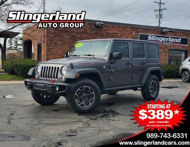 used 2016 Jeep Wrangler Unlimited car, priced at $25,429