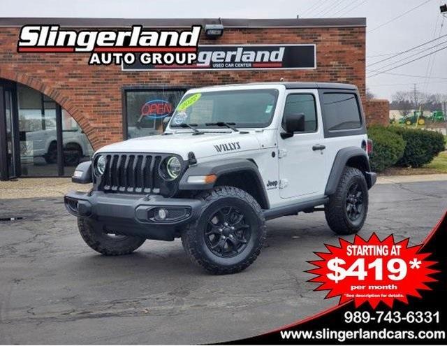 used 2022 Jeep Wrangler car, priced at $30,629