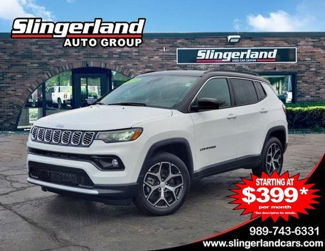 used 2024 Jeep Compass car, priced at $27,989