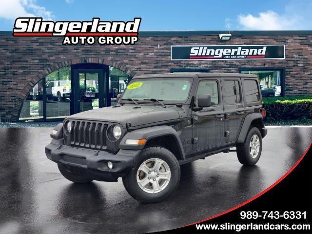 used 2022 Jeep Wrangler Unlimited car, priced at $29,889