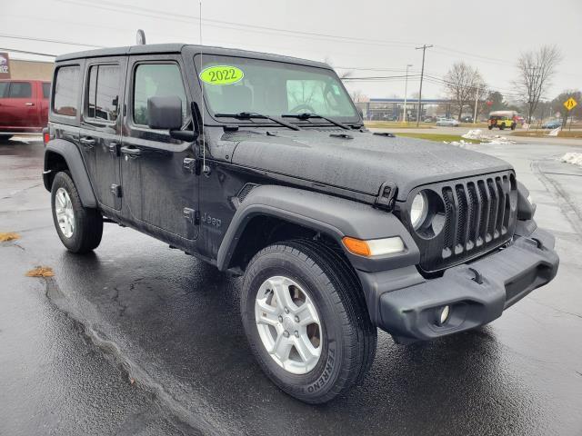 used 2022 Jeep Wrangler Unlimited car, priced at $29,889