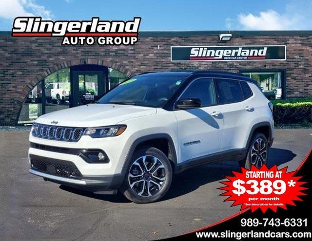 used 2023 Jeep Compass car, priced at $25,229