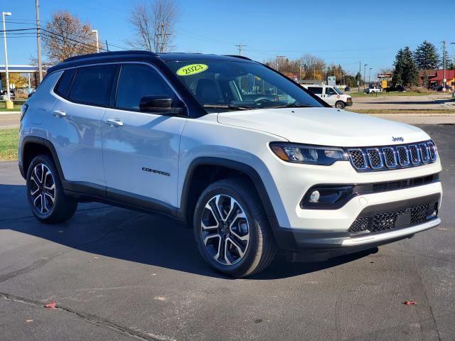 used 2023 Jeep Compass car, priced at $25,489