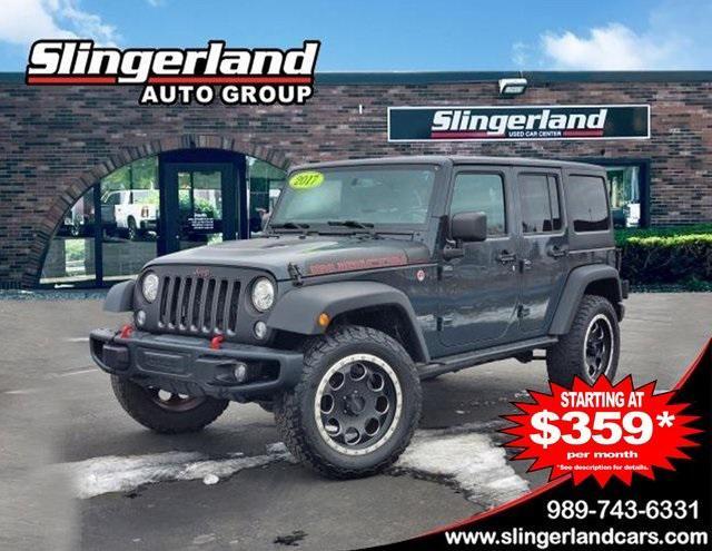 used 2017 Jeep Wrangler Unlimited car, priced at $22,989