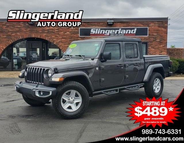 used 2021 Jeep Gladiator car, priced at $34,389