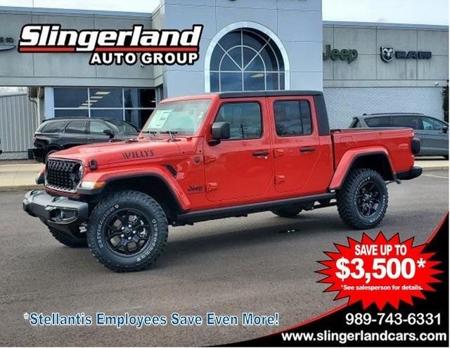 new 2024 Jeep Gladiator car, priced at $50,189