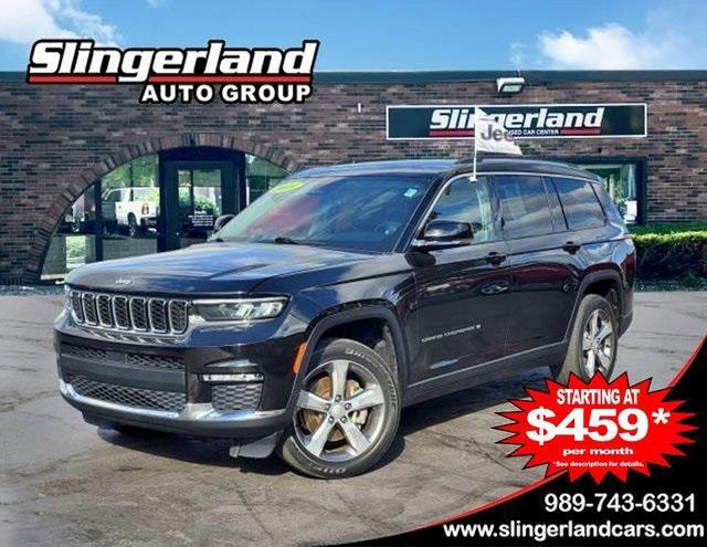 used 2021 Jeep Grand Cherokee L car, priced at $31,929