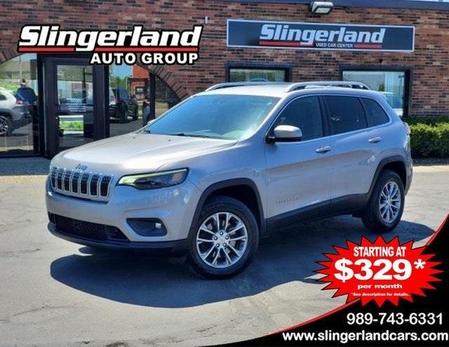 used 2021 Jeep Cherokee car, priced at $22,989