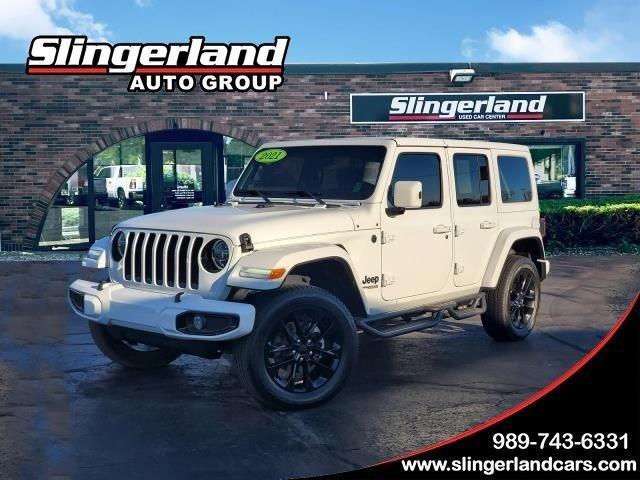 used 2021 Jeep Wrangler Unlimited car, priced at $33,589