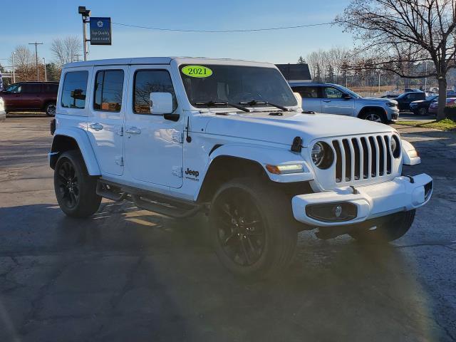 used 2021 Jeep Wrangler Unlimited car, priced at $33,589